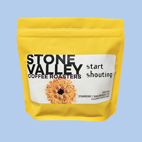 Stone Valley 250g Whole Beans -Start Shouting - Costa Rica