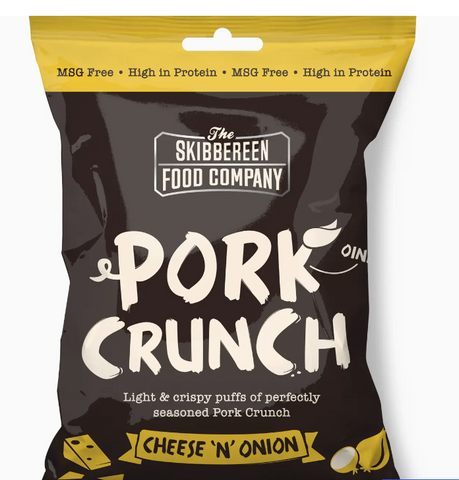 Pork Crunch – Seasoned Pork Puffs / Cheese & Onion