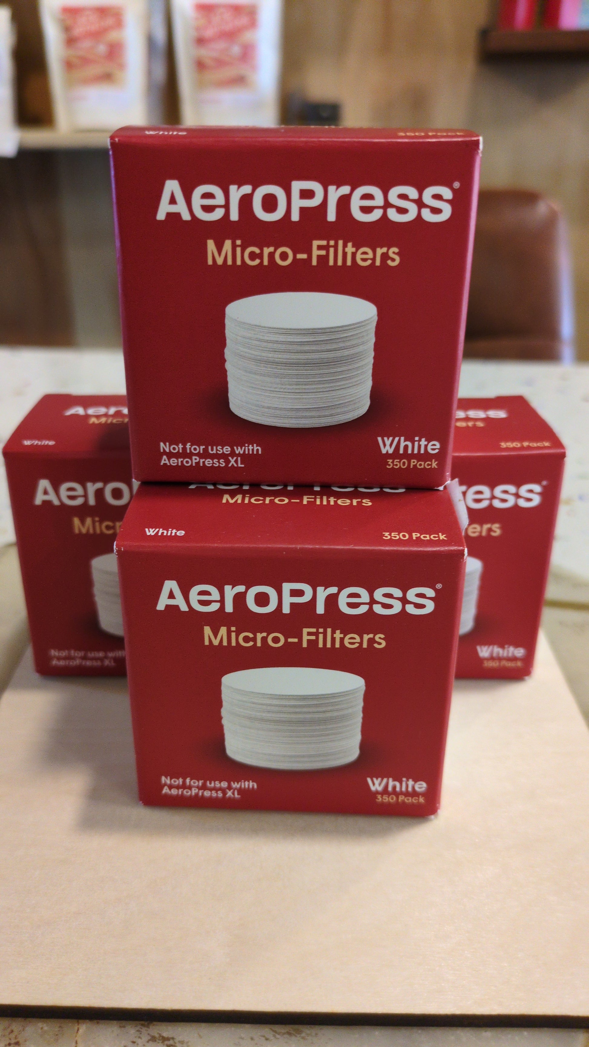 AeroPress filters 350 pack - White