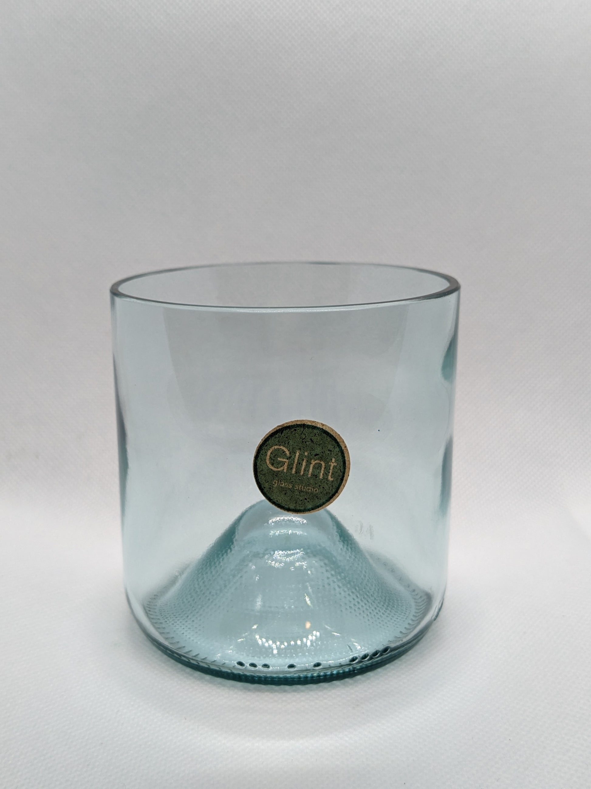 Clear Beaker with a Blue Hue