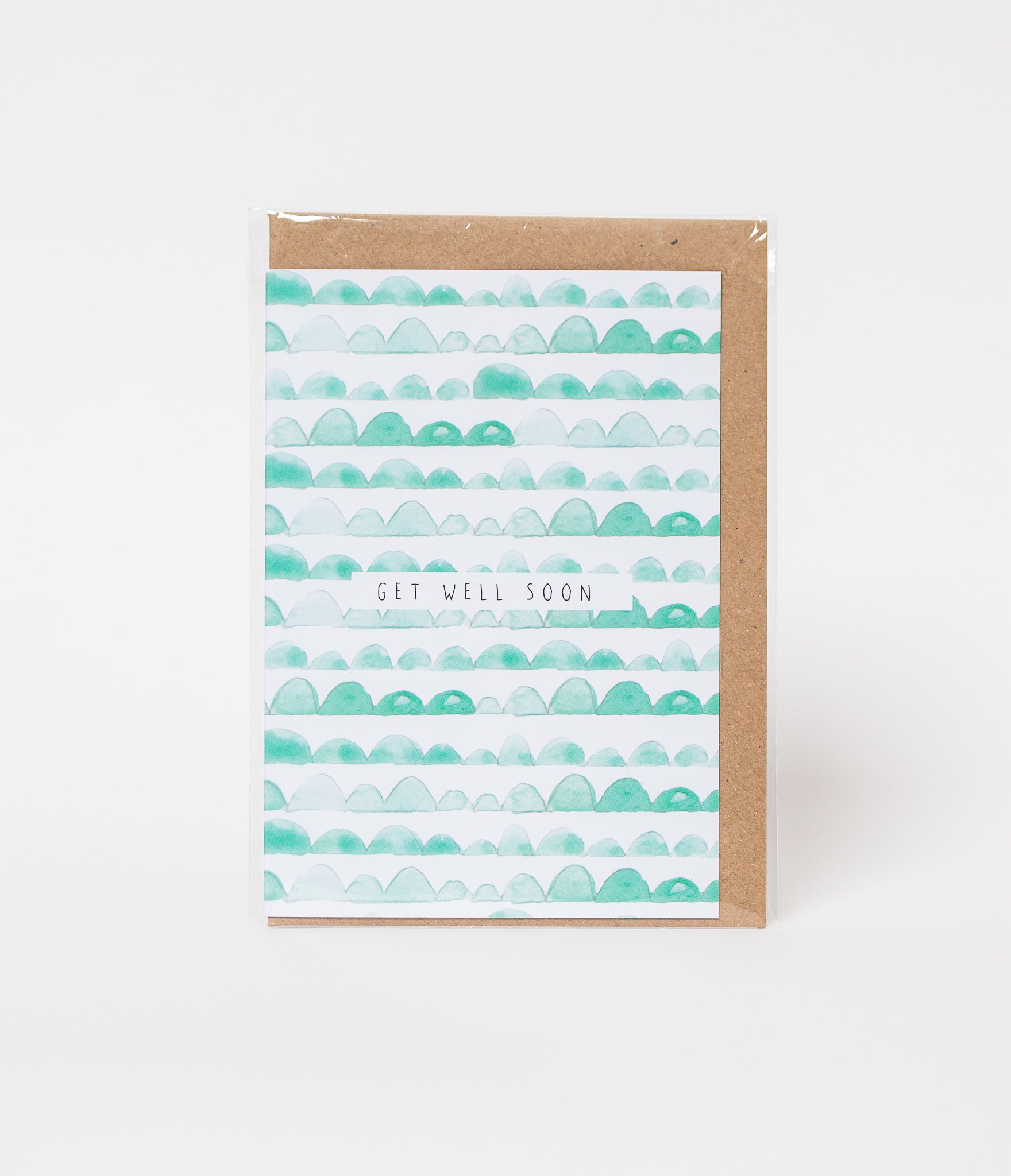 Get Well Soon (Green & White)  -  MayBear