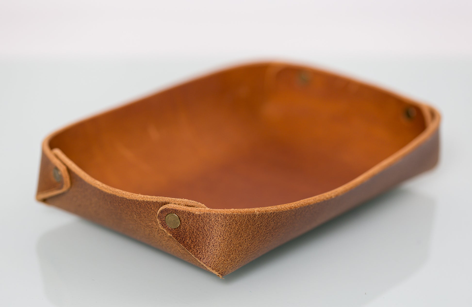 Leather Valet Tray - Large
