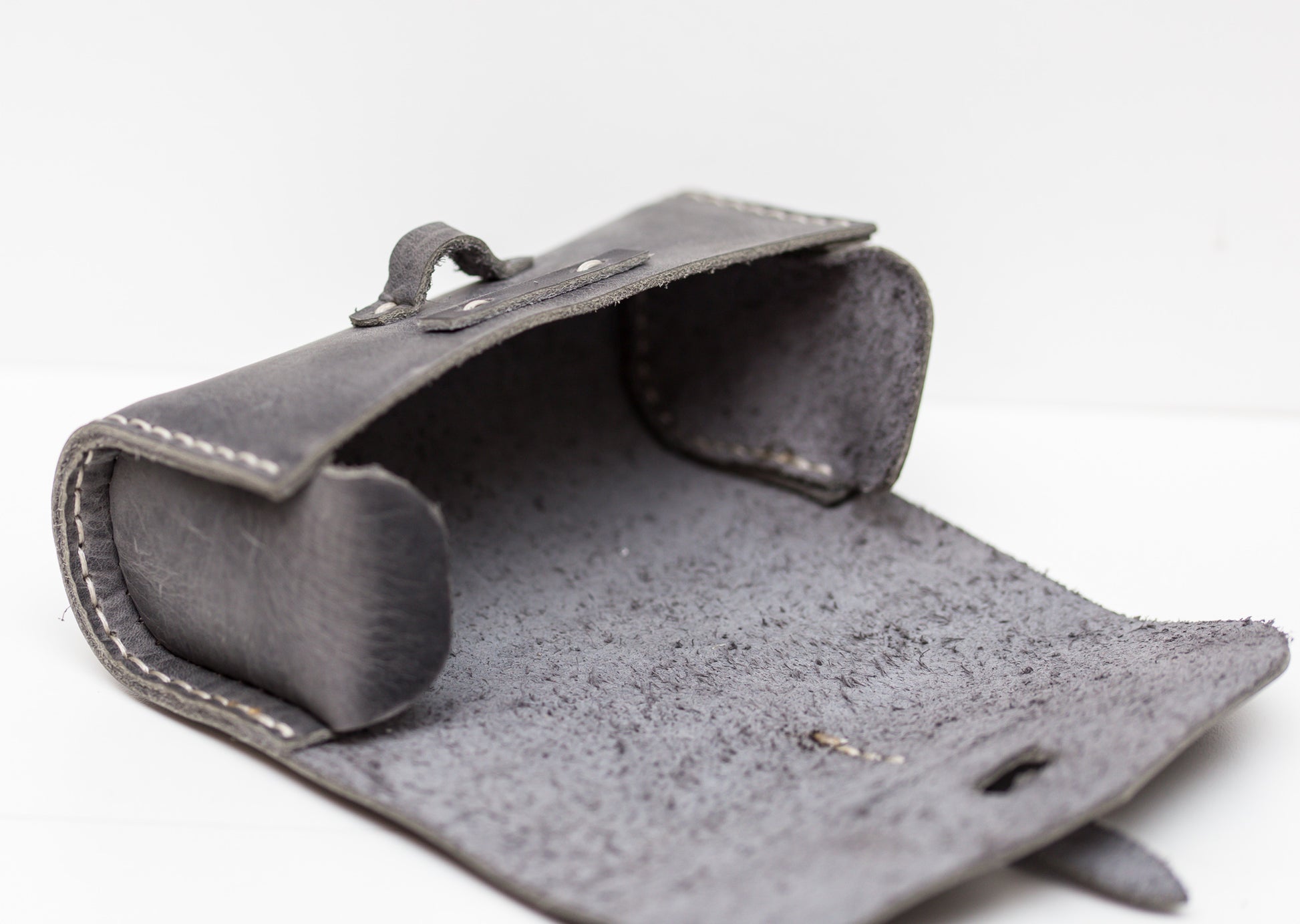 Leather Glass Case - various colours