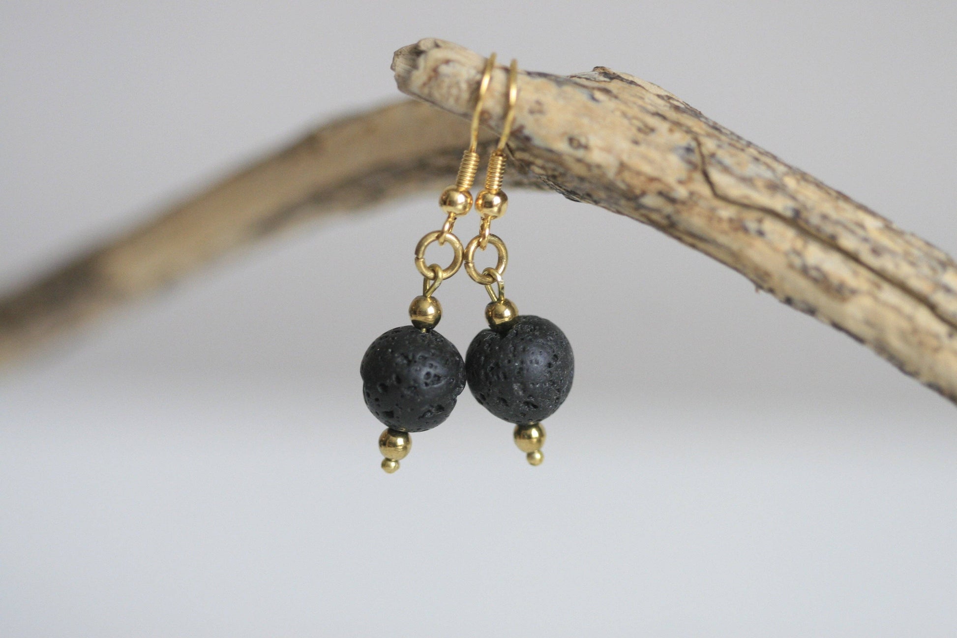 Lava Earrings | Essential Oil Diffuser Earrings