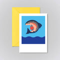 Salmon Greeting Card
