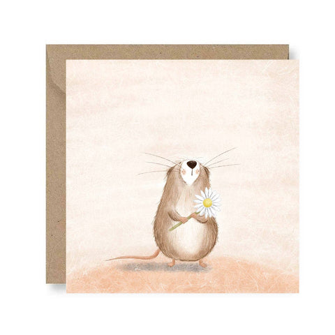 Mouse's Thinking of You - Greeting Card