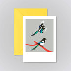 Magpie Greeting Card