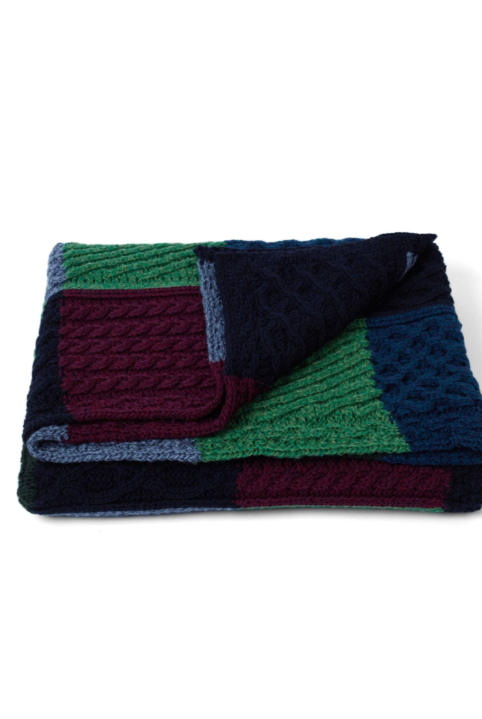 Killala Aran Intarsia Blanket 855