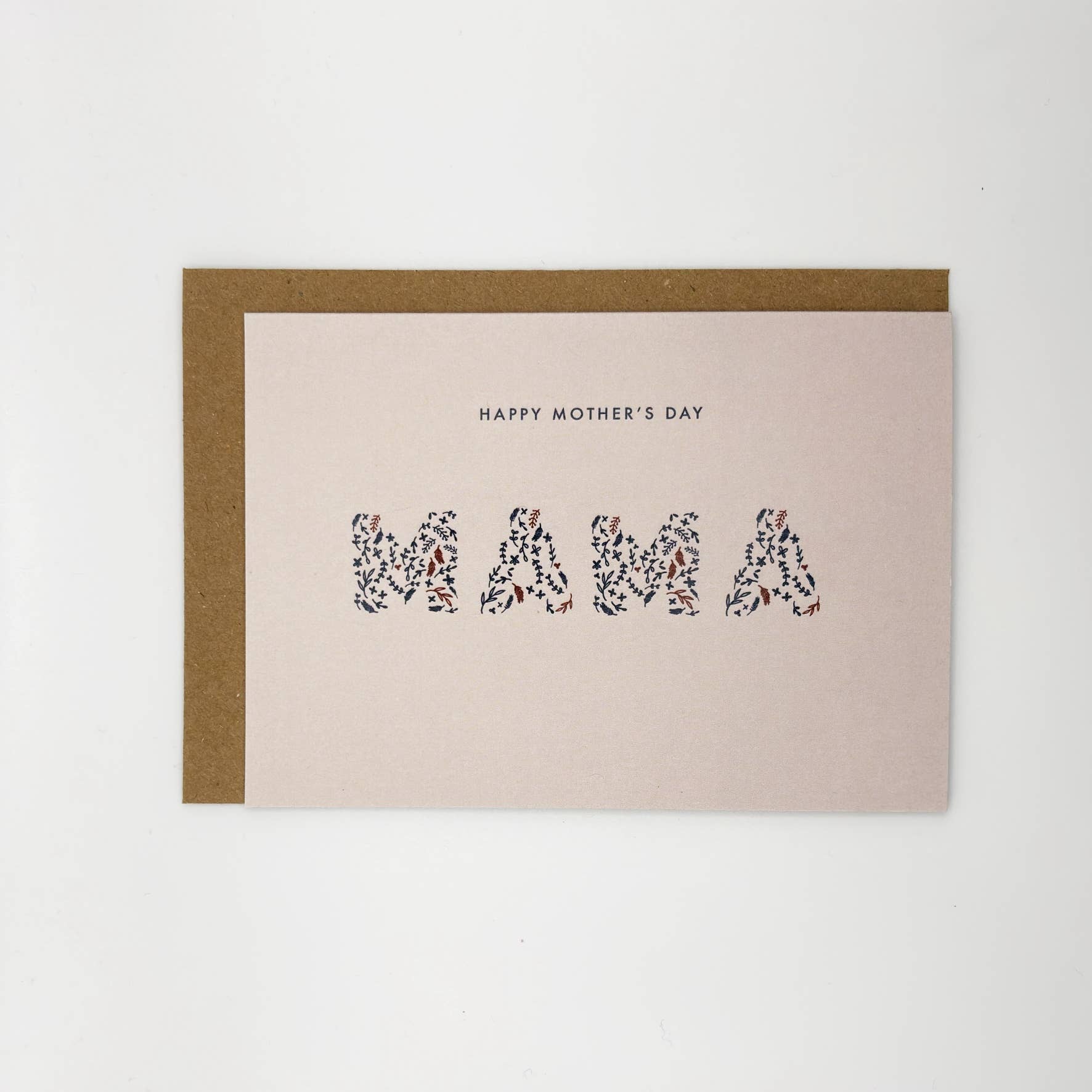 Floral Happy Mother's Day Mama greeting card