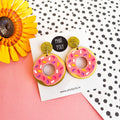 Donut Kill My Vibe! Earrings – Phat Poly
