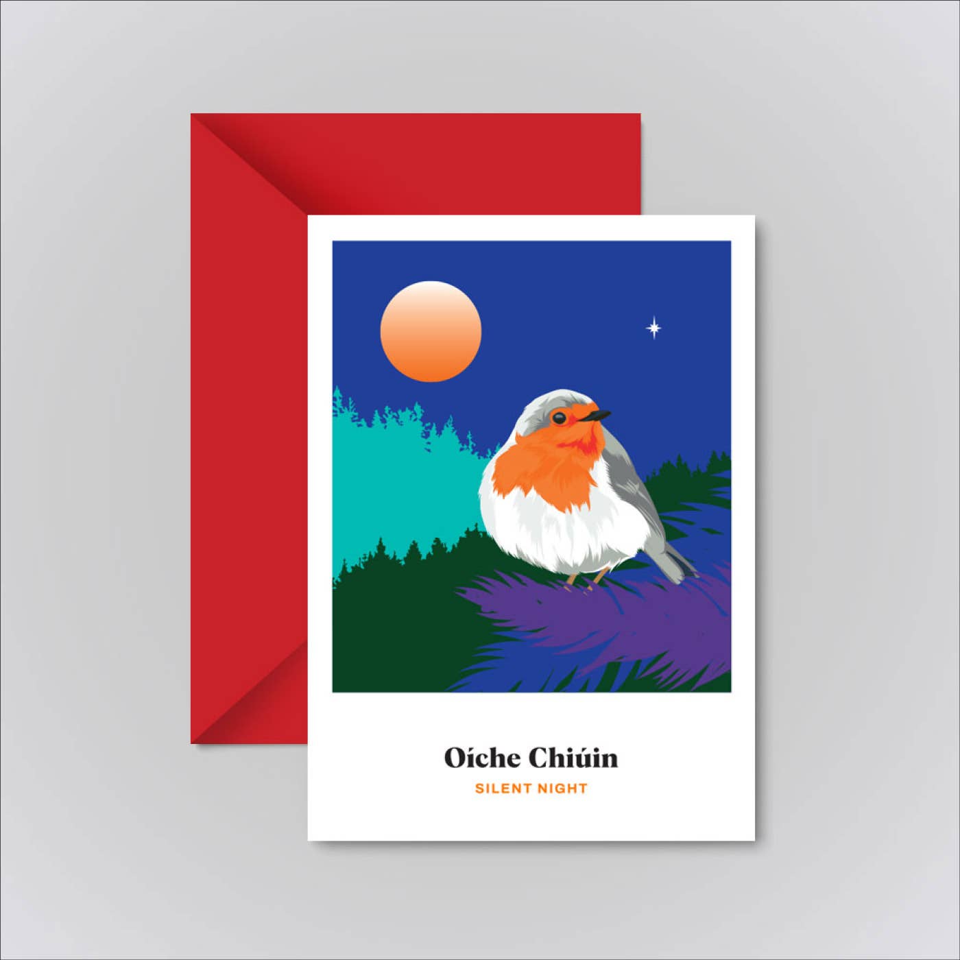 Robin Christmas Card - Pawpear