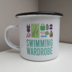 Swimming Wardrobe - Enamel Mug