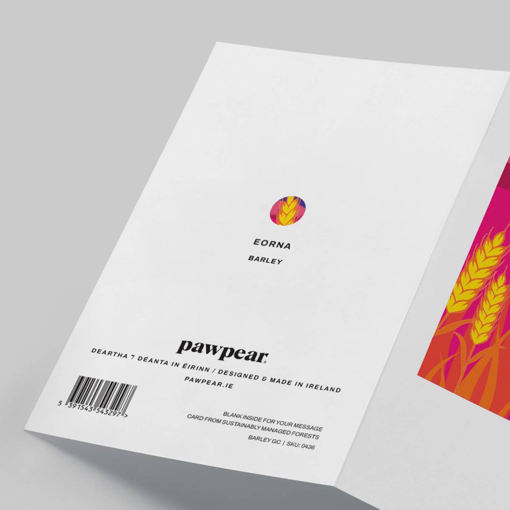 Barley Greeting Card