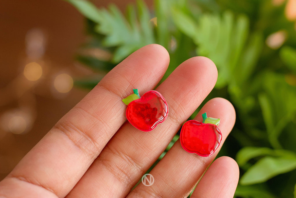 Apple Stud Earrings - Naoi