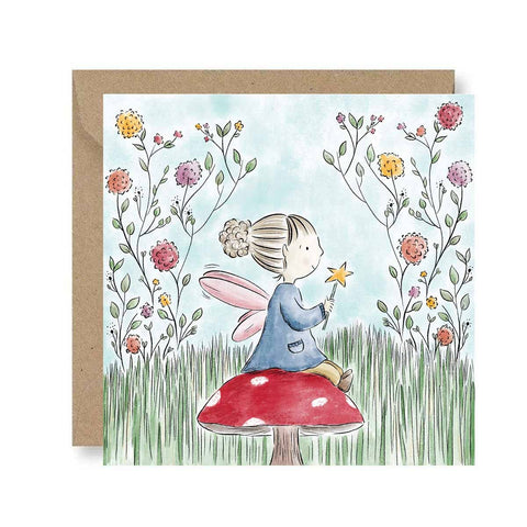 Garden Fairy - Greeting Card