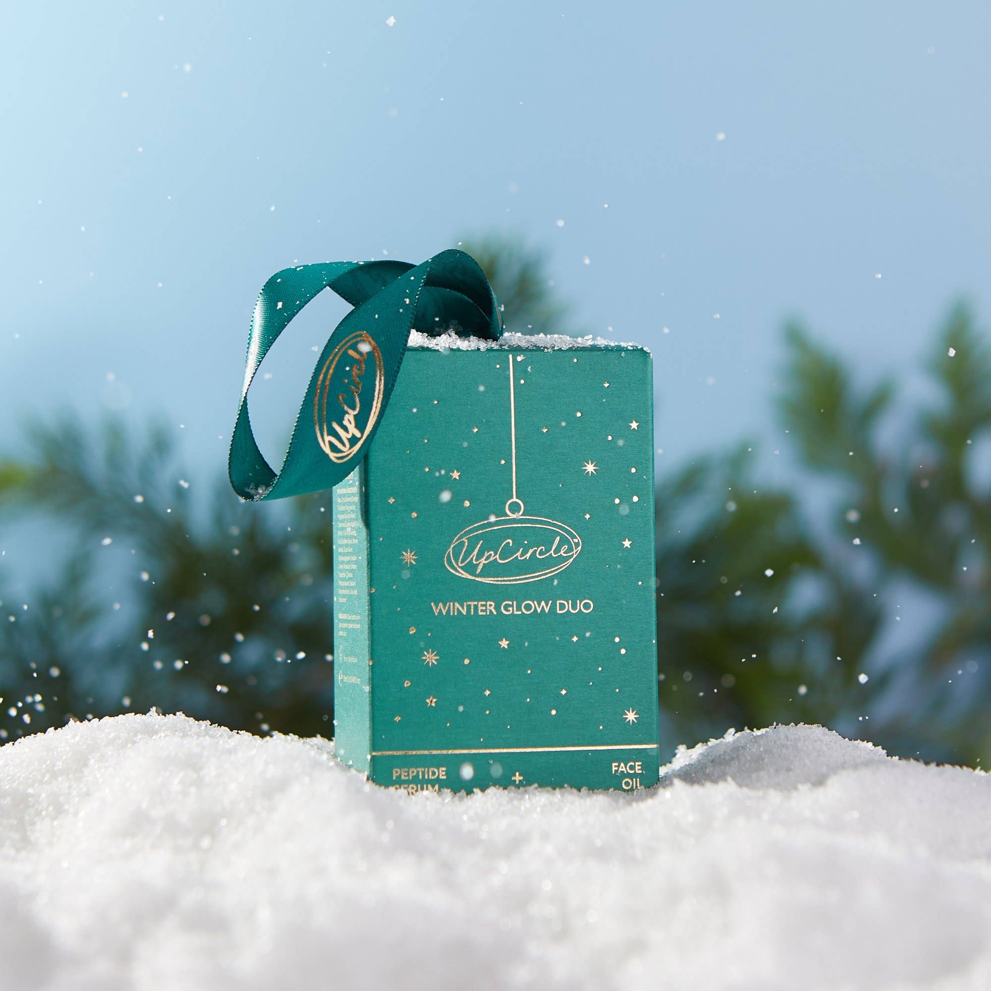 Winter Glow Vegan Natural Festive Christmas Bauble Gift Set