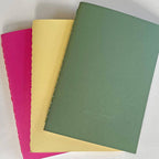 Recycled Italian Paper Notebook - Handmade by Wild Card Ireland Studios
