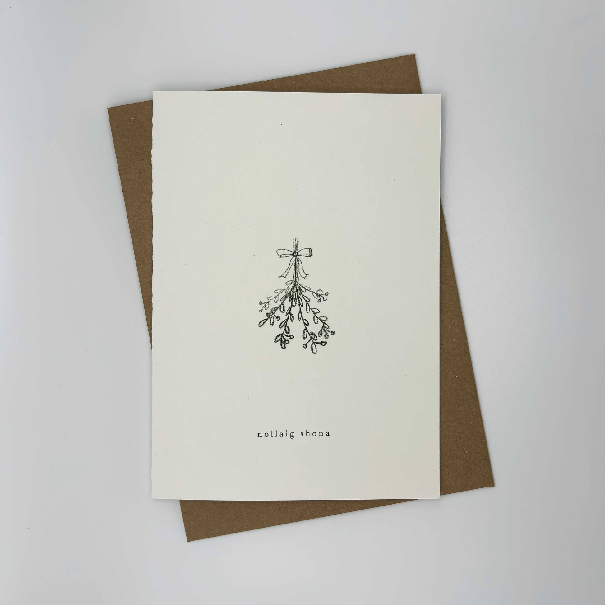 Nollaig Shona Irish Christmas card