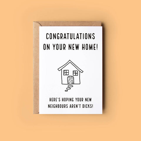 Congratulations On Your New Home