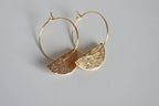Moon Earrings | Hoop Earrings | Kaiko Studio