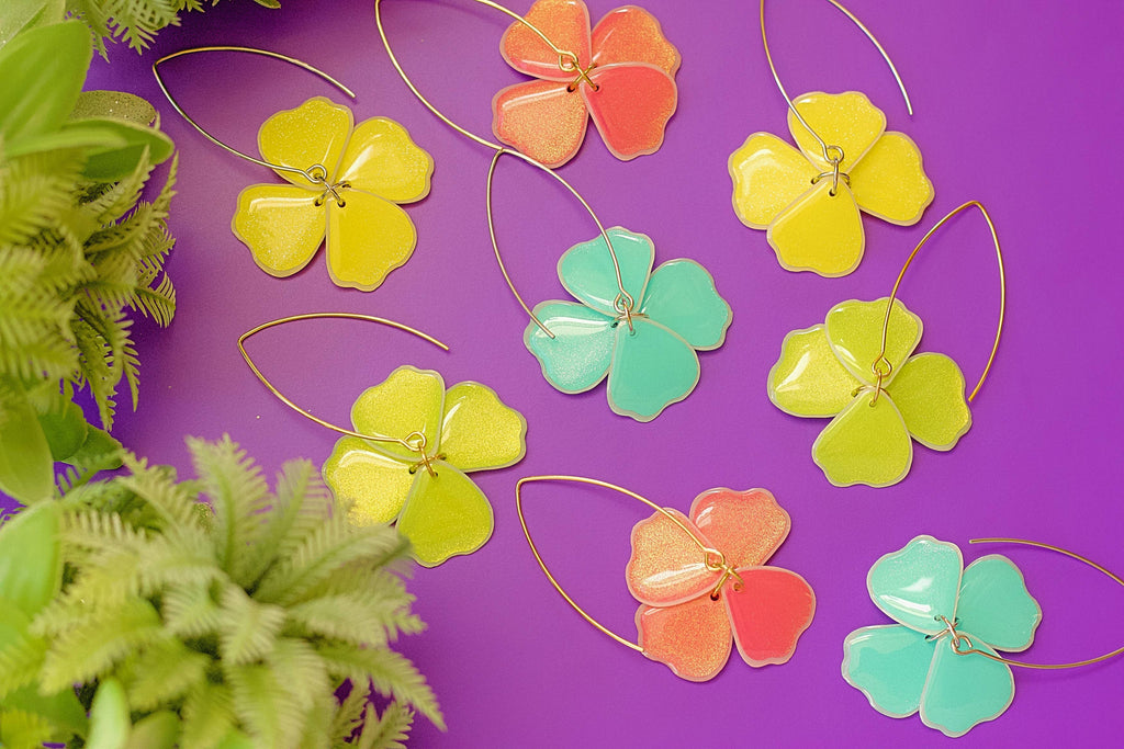 Petals Drop Earrings | Handmade by Naoi