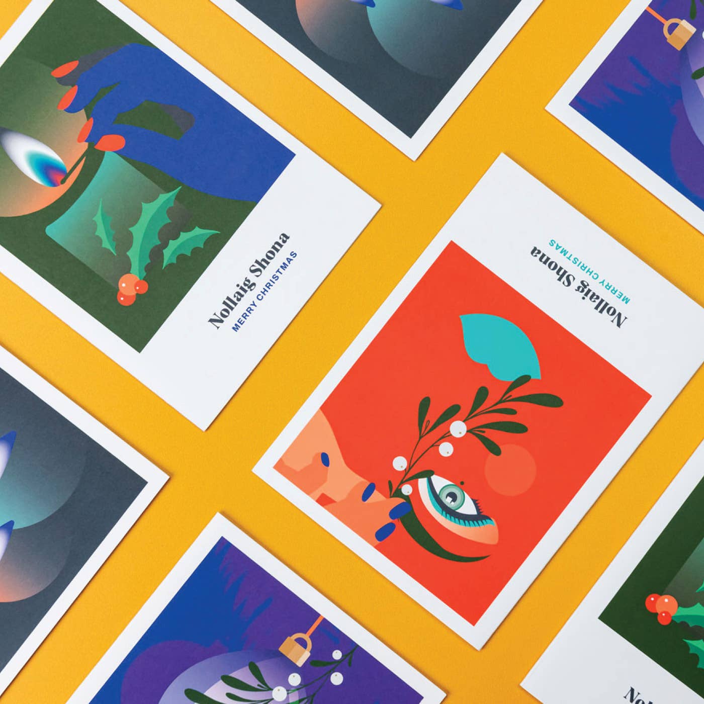 Candle Christmas Card