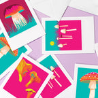 Mushroom Greeting Card Box