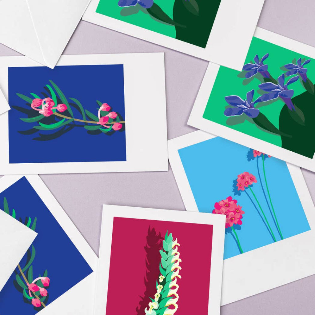 Petal Greeting Card Box