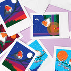 Robin Greeting Card Box - Pawpear