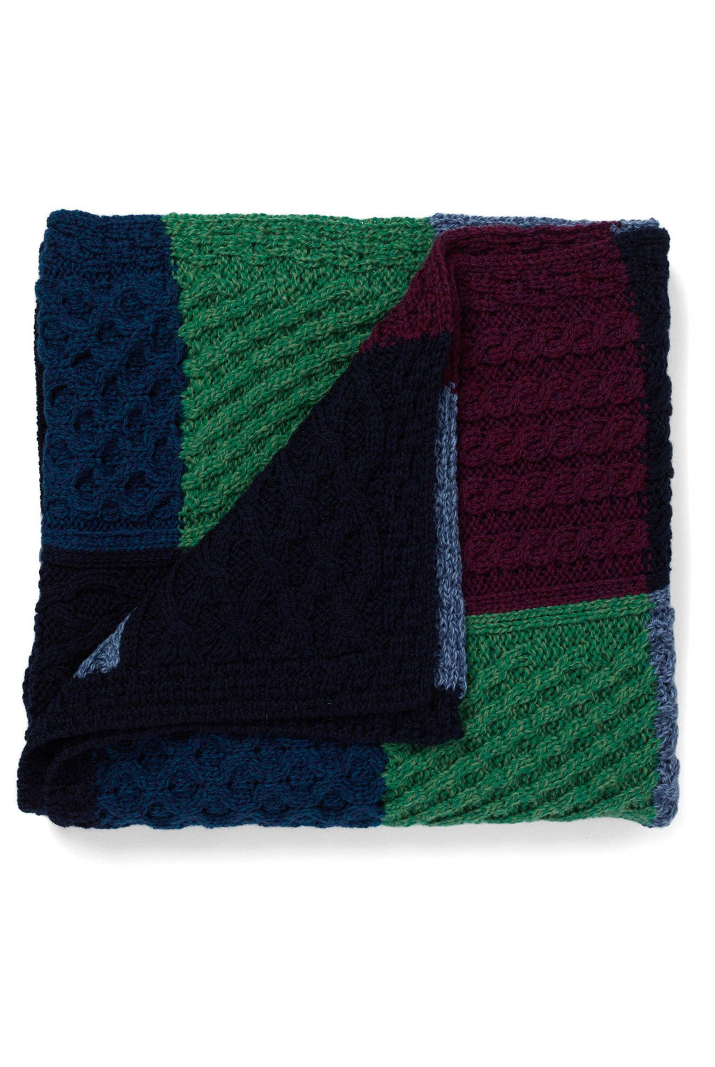 Killala Aran Intarsia Blanket 855