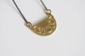 Brass Moon Phase Necklace | Celestial | Kaiko Studio