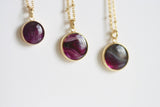 W&S Necklaces | Resin Jewellery - Amethyst Inspiration