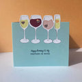 Wine Birthday Card