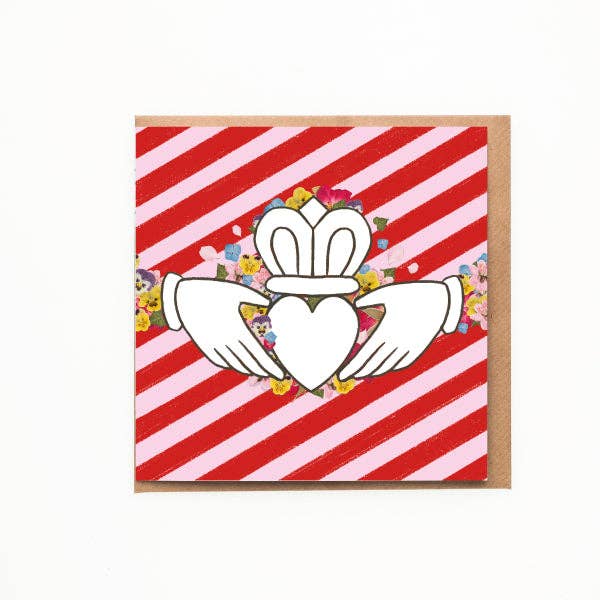 The Claddagh Print Card