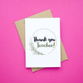 Thank You Teacher