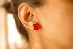 Apple Stud Earrings - Naoi