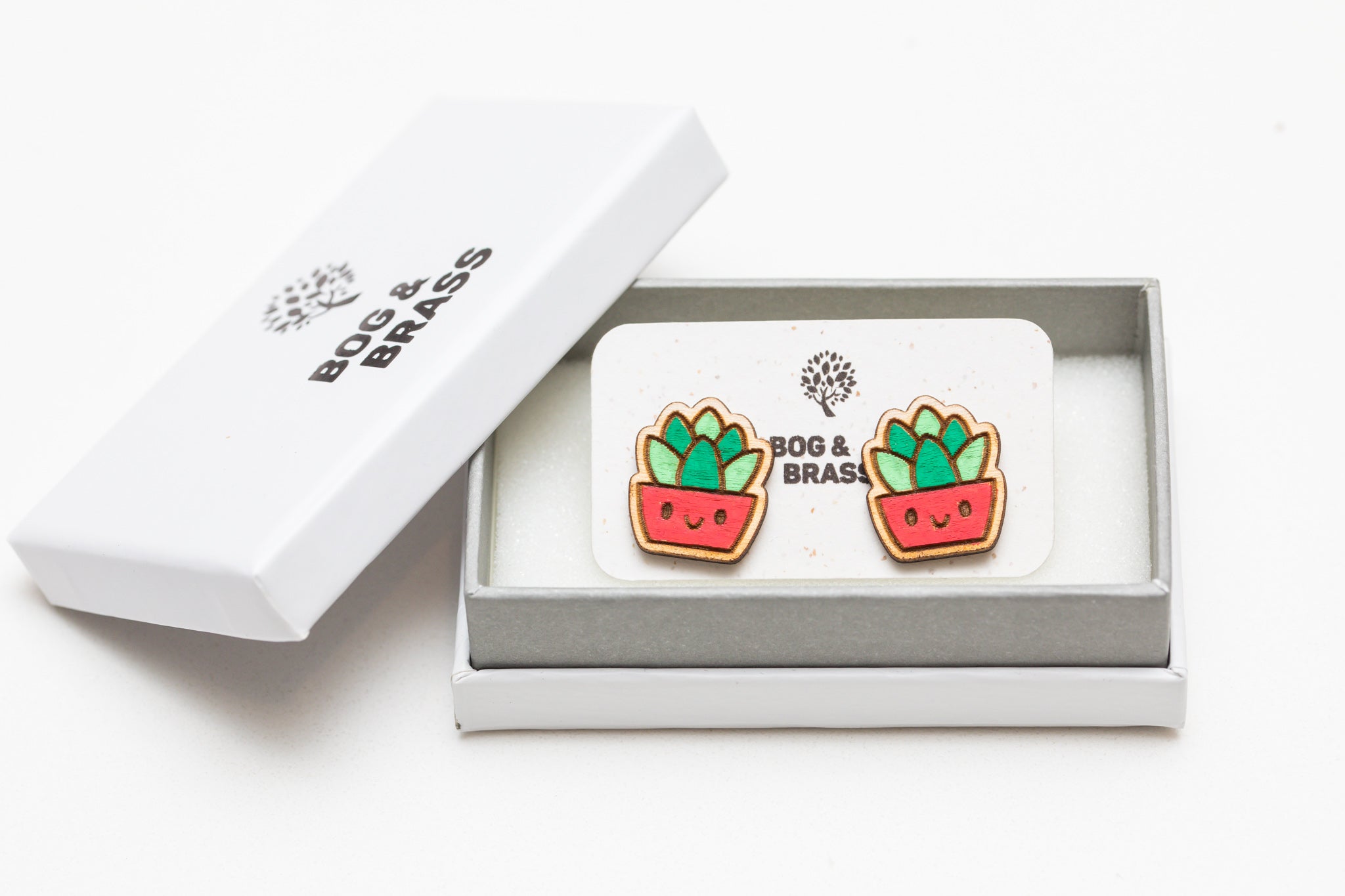 Succulent Earrings
