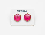 Mearla - Small Hex Studs