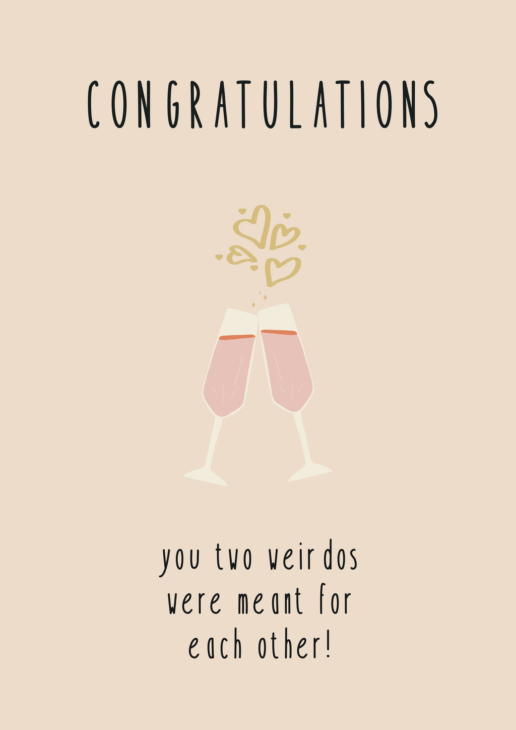 Congratulations Weirdos