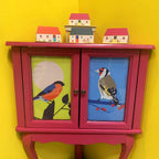 Red Cottage Mini Greeting Card
