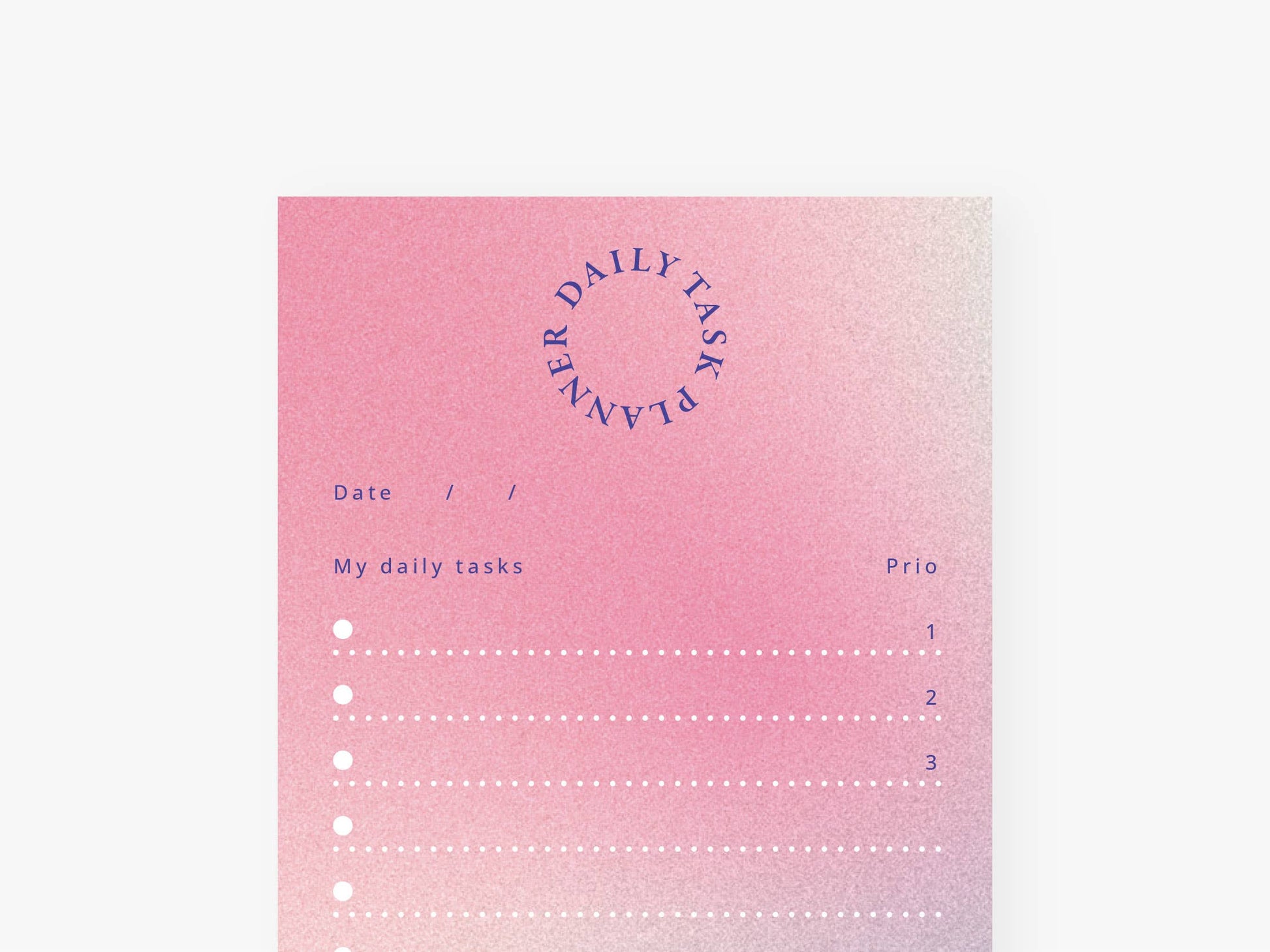 “slim” notepad/Daily Tasks