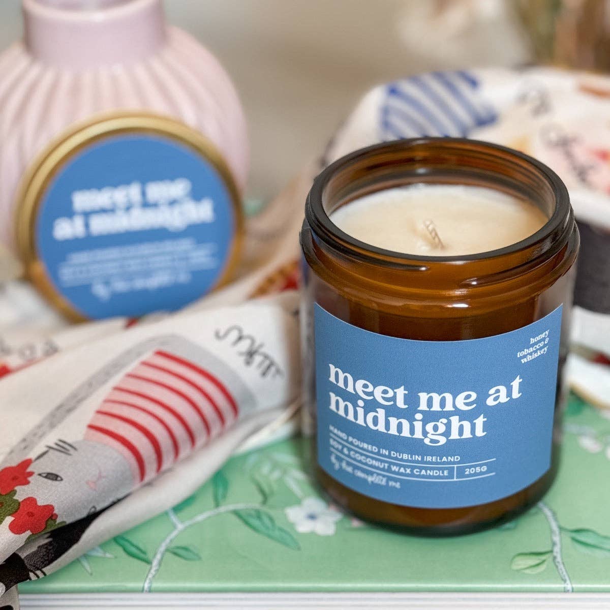 Meet Me At Midnight Amber Jar Candle