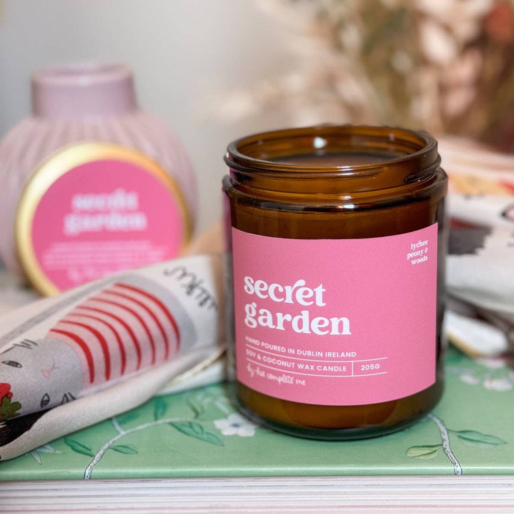 Secret Garden Amber Jar Candle