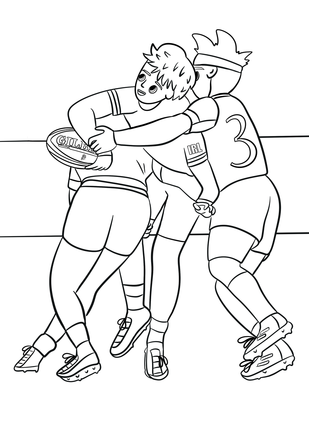 Big Colouring Book of Irish Sport