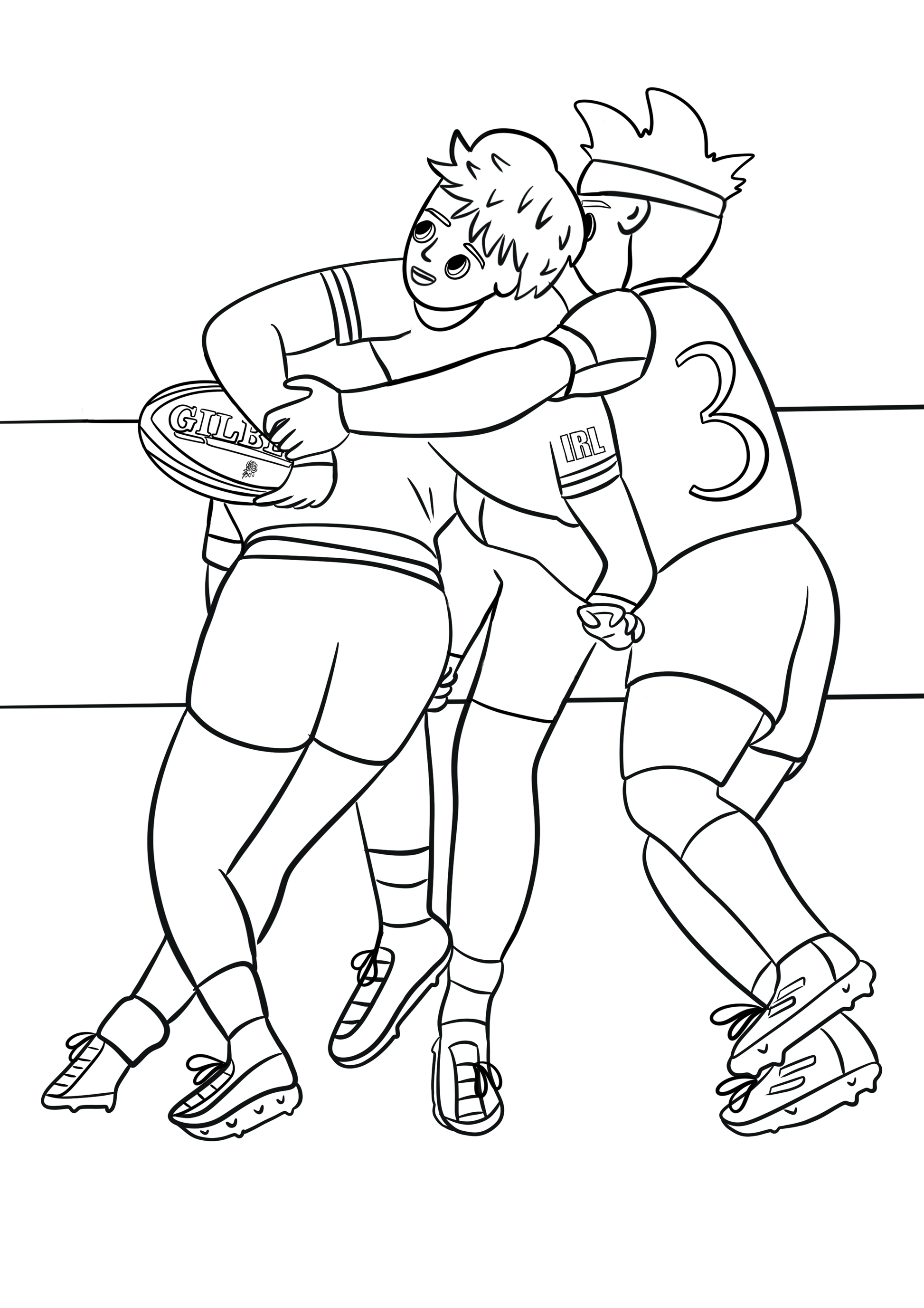 Big Colouring Book of Irish Sport