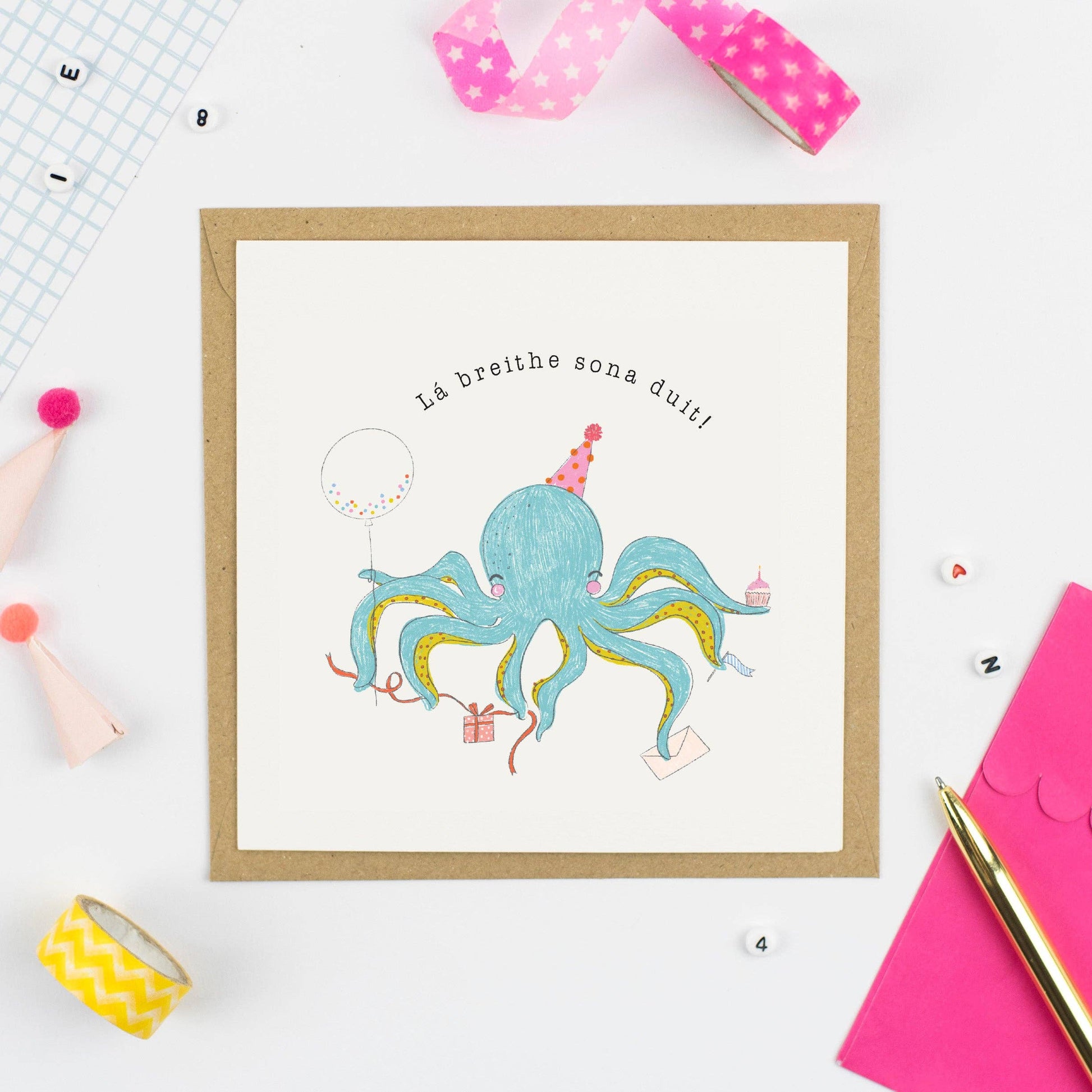 Lá breithe sona duit! Greeting Card