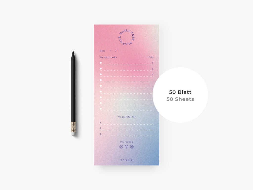 “slim” notepad/Daily Tasks