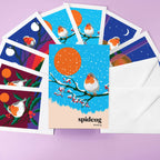 Robin Greeting Card Box - Pawpear