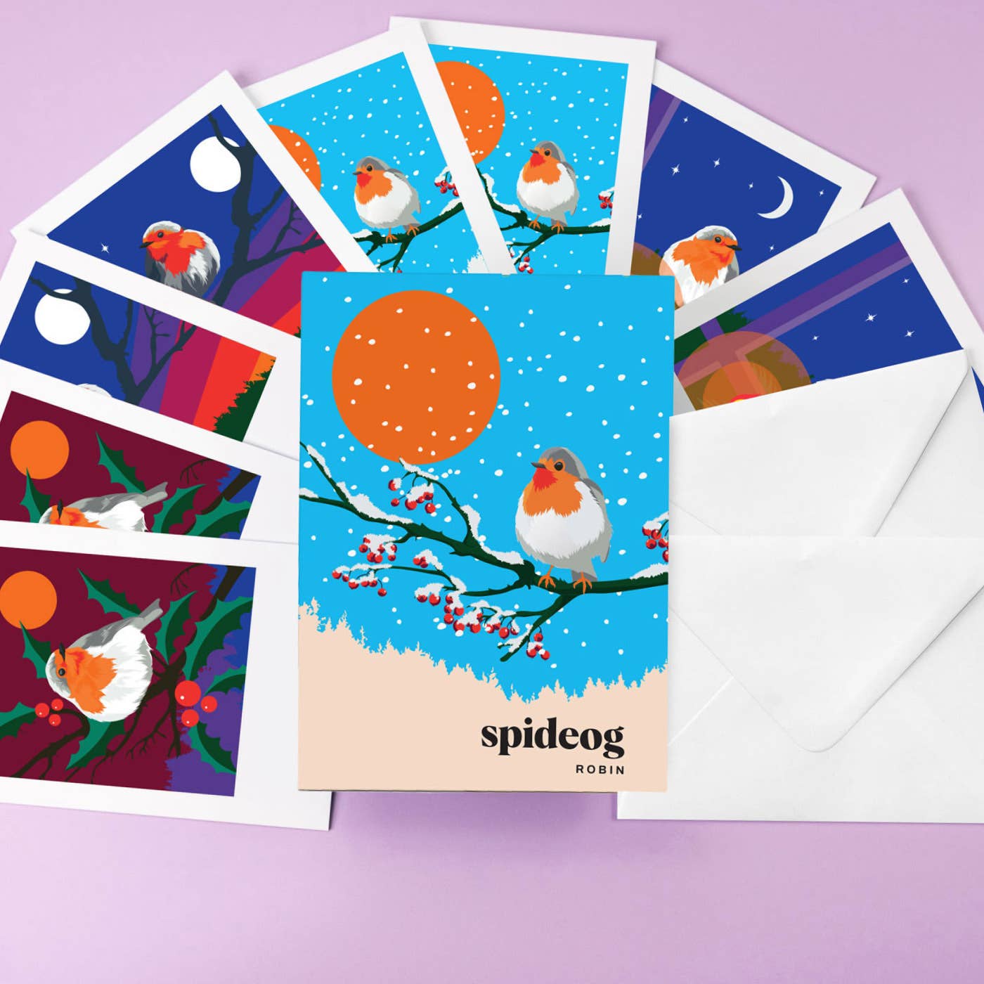 Robin Greeting Card Box - Pawpear