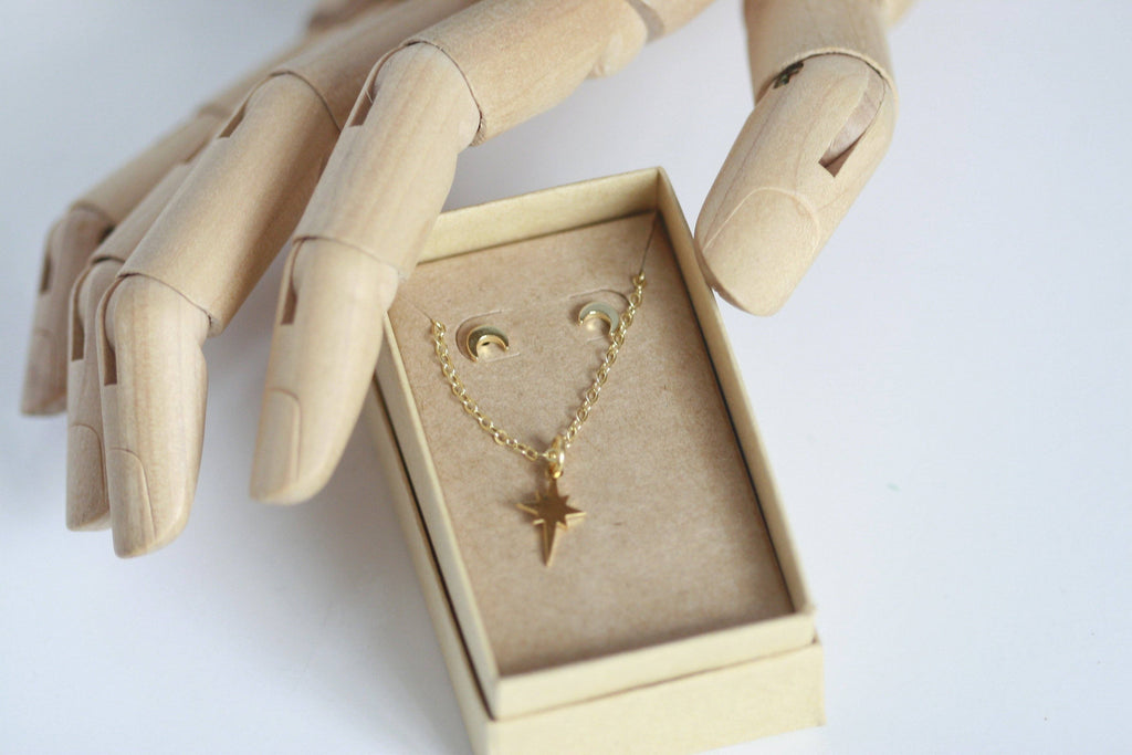 Dainty Celestial Jewellery SET | Gold Plated | Kaiko Studio